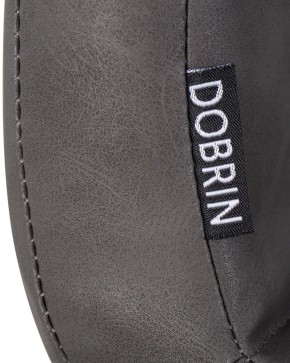 Стул обеденный DOBRIN MARK, черные ножки, серая антрацитовая винтажная экокожа (RU-08) в Ханты-Мансийске - hanty-mansiysk.ok-mebel.com | фото 9