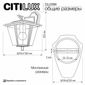 Светильник на штанге Citilux FORTS CLU10W в Ханты-Мансийске - hanty-mansiysk.ok-mebel.com | фото 9