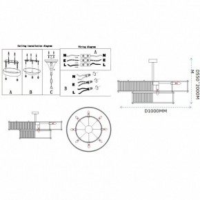 Светильник на штанге Imperiumloft RH Marais Round Chandelier 40,2668 в Ханты-Мансийске - hanty-mansiysk.ok-mebel.com | фото 11