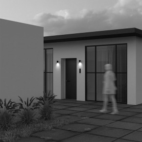 Светильник на штанге Maytoni Clyde O493WL-01B в Ханты-Мансийске - hanty-mansiysk.ok-mebel.com | фото 4
