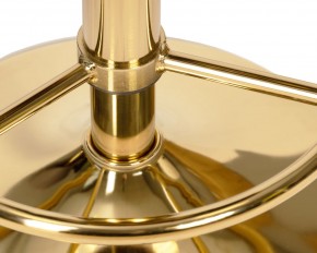 Табурет барный DOBRIN BRUNO GOLD, пудрово-розовый велюр (MJ9-32) в Ханты-Мансийске - hanty-mansiysk.ok-mebel.com | фото 3
