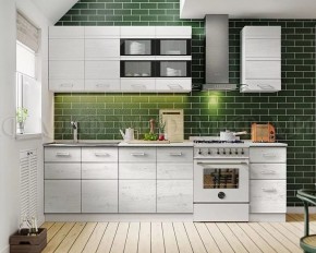 ТЕХНО-2 Кухонный гарнитур 2,0 в Ханты-Мансийске - hanty-mansiysk.ok-mebel.com | фото 2