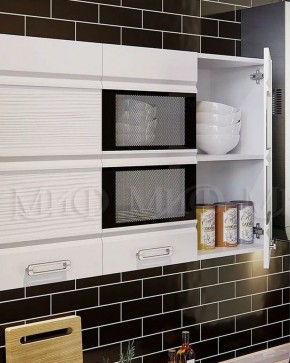 ТЕХНО-2 Кухонный гарнитур 2,0 в Ханты-Мансийске - hanty-mansiysk.ok-mebel.com | фото 4