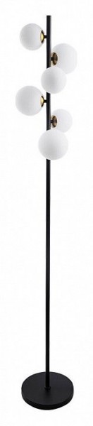Торшер Arte Lamp Gemini A2243PN-6BK в Ханты-Мансийске - hanty-mansiysk.ok-mebel.com | фото