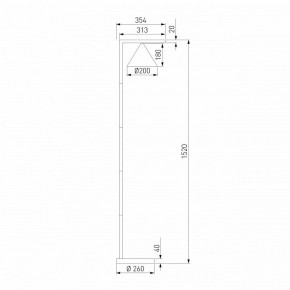 Торшер Elektrostandard Bevel a068473 в Ханты-Мансийске - hanty-mansiysk.ok-mebel.com | фото 2