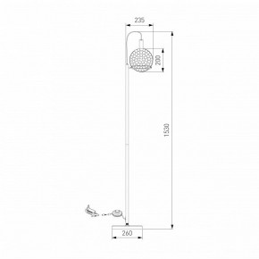 Торшер Eurosvet Gemini 80492/1 черный в Ханты-Мансийске - hanty-mansiysk.ok-mebel.com | фото 4
