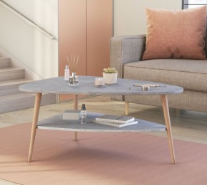 ТРИО Стол журнальный (бетон) в Ханты-Мансийске - hanty-mansiysk.ok-mebel.com | фото