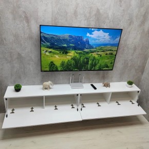 Тумба подвесная под ТВ LINES MTV4-MA 1150 Белый глянец (Белый-M 10.1.1) в Ханты-Мансийске - hanty-mansiysk.ok-mebel.com | фото 12