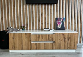 Тумба ТВ большая Парус в Ханты-Мансийске - hanty-mansiysk.ok-mebel.com | фото 2