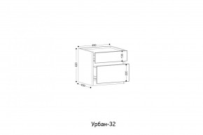 УРБАН- 32 Тумба в Ханты-Мансийске - hanty-mansiysk.ok-mebel.com | фото 2