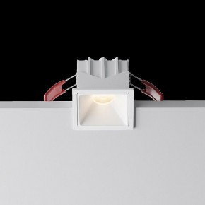 Встраиваемый светильник Maytoni Alfa LED DL043-01-10W3K-SQ-W-1 в Ханты-Мансийске - hanty-mansiysk.ok-mebel.com | фото 5
