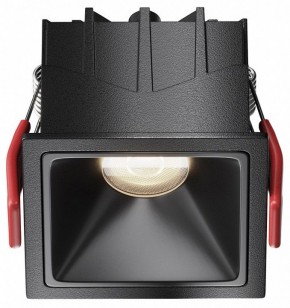 Встраиваемый светильник Maytoni Alfa LED DL043-01-10W4K-SQ-B-1 в Ханты-Мансийске - hanty-mansiysk.ok-mebel.com | фото