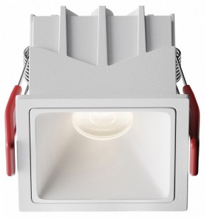 Встраиваемый светильник Maytoni Alfa LED DL043-01-10W4K-SQ-W-1 в Ханты-Мансийске - hanty-mansiysk.ok-mebel.com | фото