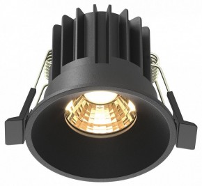 Встраиваемый светильник Maytoni Round DL058-7W2.7K-B в Ханты-Мансийске - hanty-mansiysk.ok-mebel.com | фото