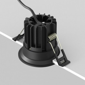 Встраиваемый светильник Maytoni Round DL058-7W2.7K-B в Ханты-Мансийске - hanty-mansiysk.ok-mebel.com | фото 6