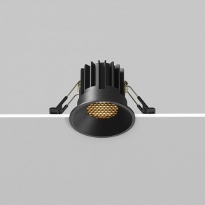 Встраиваемый светильник Maytoni Round DL058-7W2.7K-B в Ханты-Мансийске - hanty-mansiysk.ok-mebel.com | фото 7