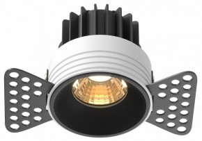 Встраиваемый светильник Maytoni Round DL058-7W2.7K-TRS-B в Ханты-Мансийске - hanty-mansiysk.ok-mebel.com | фото 2