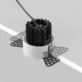Встраиваемый светильник Maytoni Round DL058-7W2.7K-TRS-W в Ханты-Мансийске - hanty-mansiysk.ok-mebel.com | фото 6