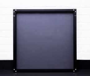 Зеркало Corsica 600х600 black без подсветки Sansa (SB1064Z) в Ханты-Мансийске - hanty-mansiysk.ok-mebel.com | фото 3