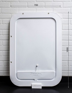 Зеркало Elis 100 white с подсветкой Sansa (SEe1045Z) в Ханты-Мансийске - hanty-mansiysk.ok-mebel.com | фото 5